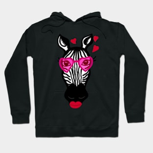 Zebra Love Hoodie